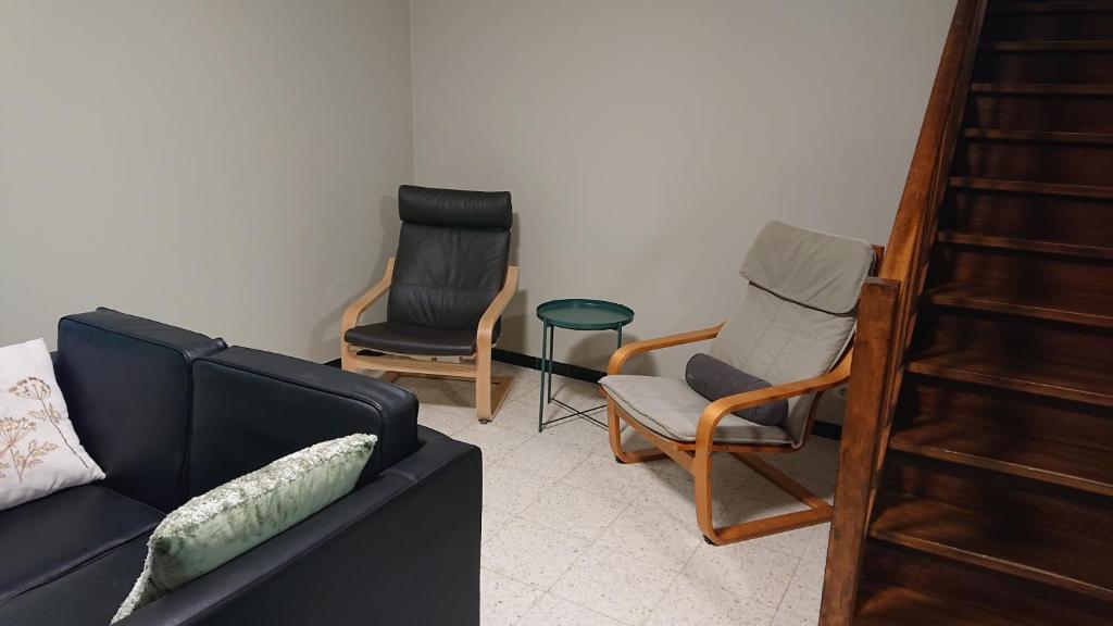 Posezení v ubytování Tregadata guesthouse