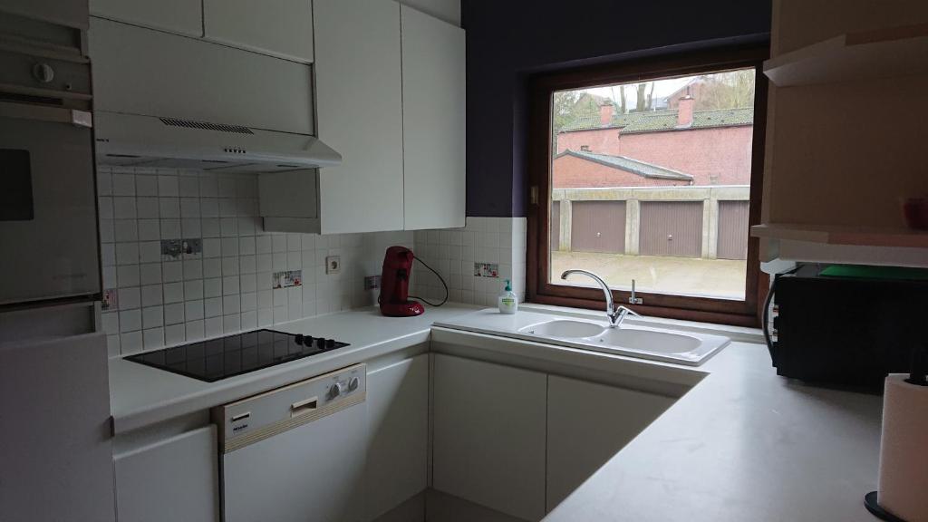 Kuchyň nebo kuchyňský kout v ubytování Tregadata guesthouse