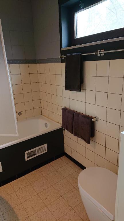 Koupelna v ubytování Tregadata guesthouse