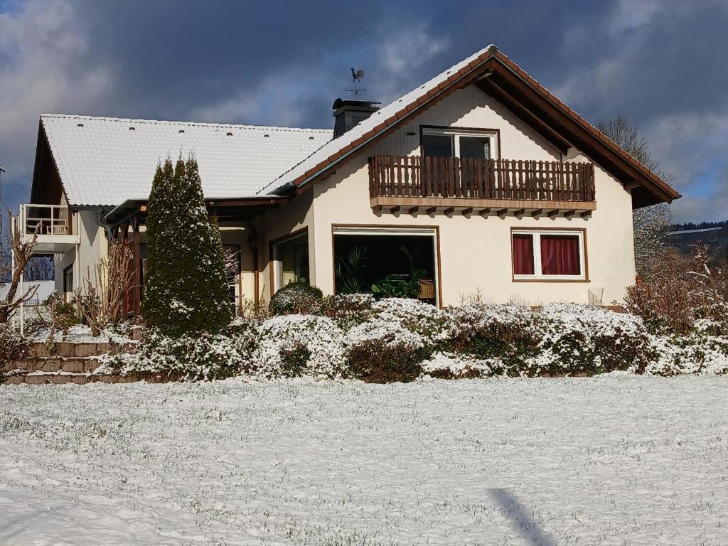Ferienwohnung Gerstmann v zimě