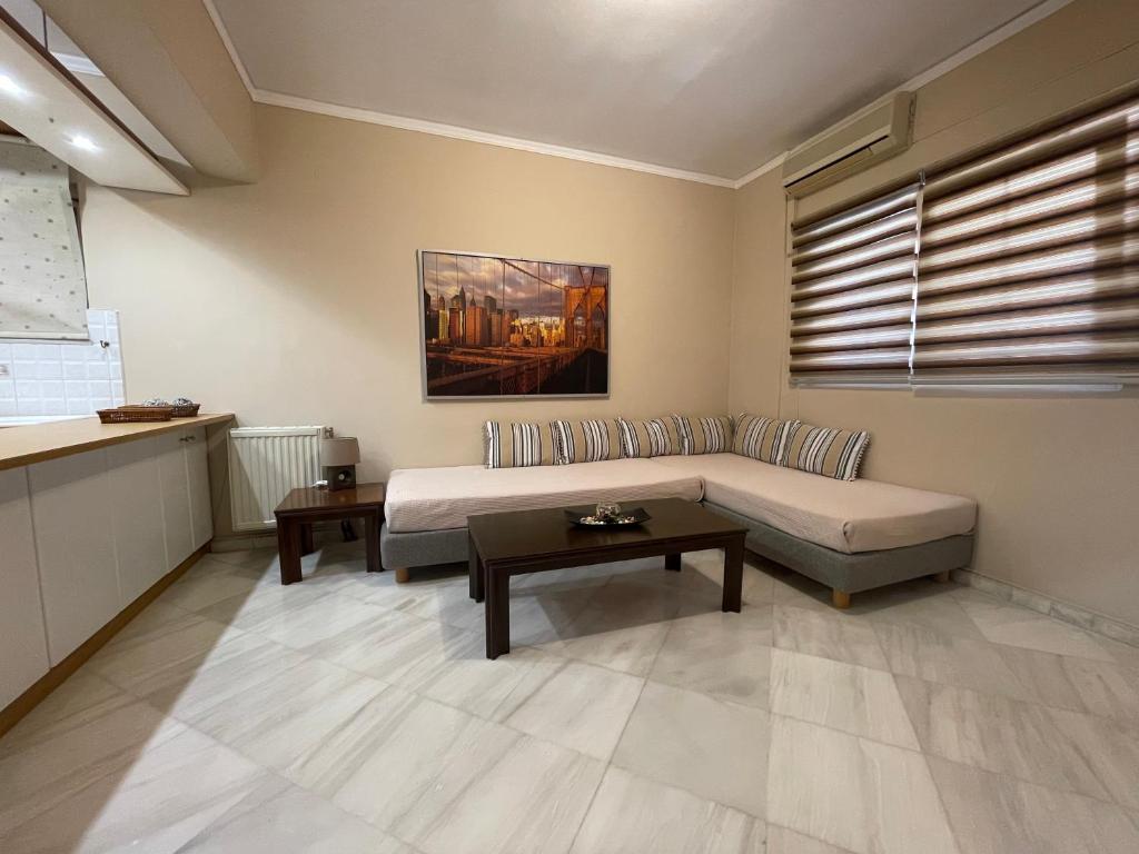 Posezení v ubytování Ira Apartments