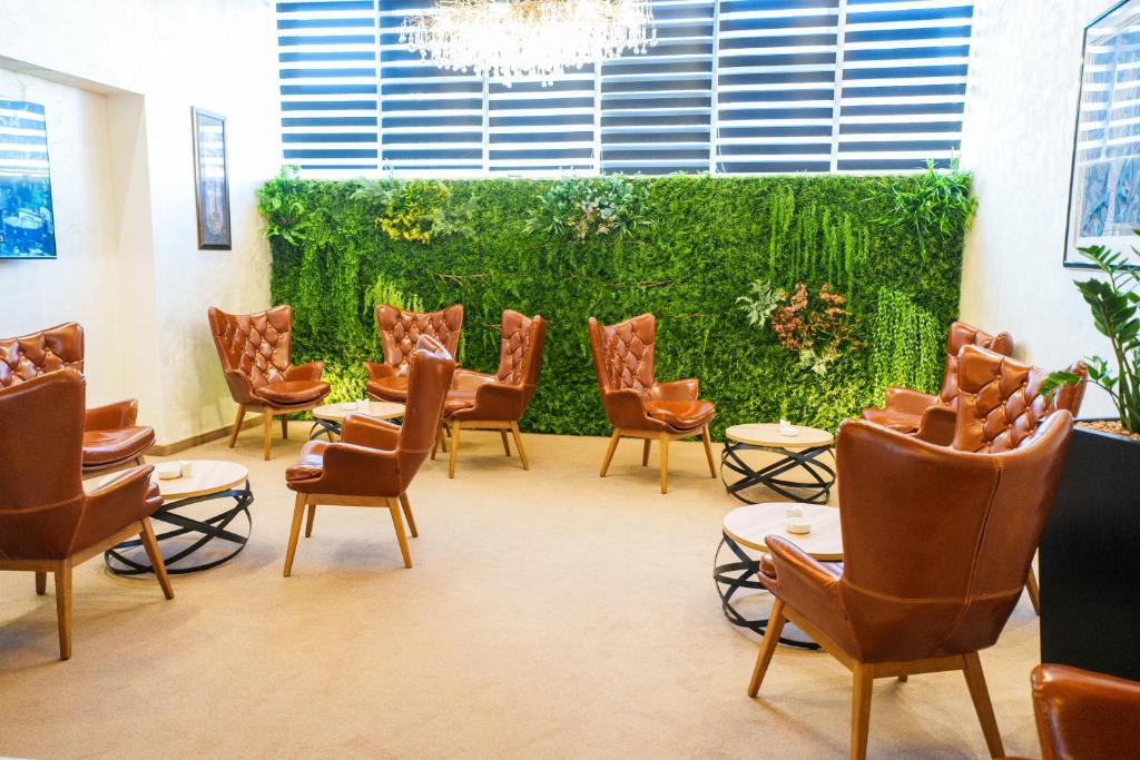 Posezení v ubytování Hotel Monogram Park