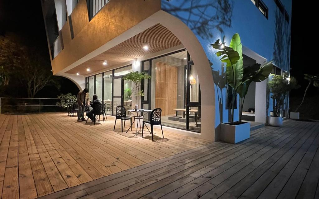 2025 全新開幕 四蒔旅宿 Sizhu Resort陽台或露臺