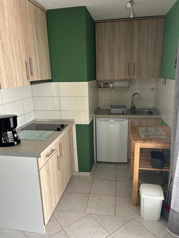 Kuchnia lub aneks kuchenny w obiekcie Apartmani Starcevic