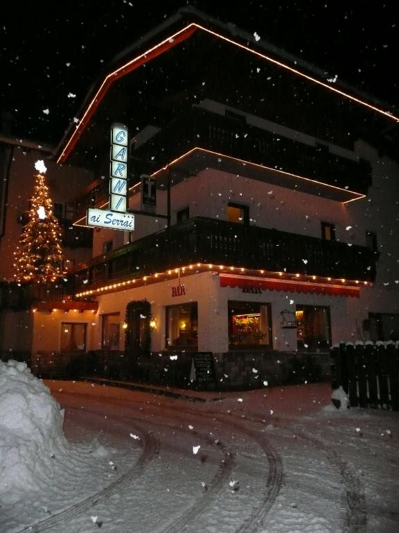 Hotel Garnì Ai Serrai v zimě