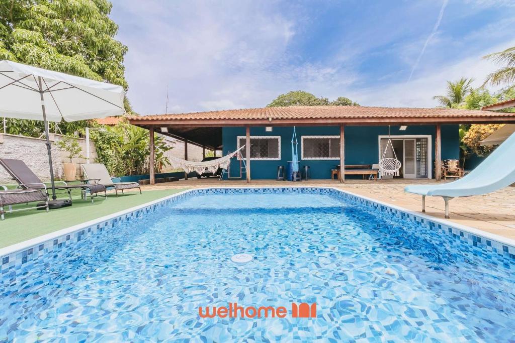 Πισίνα στο ή κοντά στο Casa em Americana com piscina e lazer completo