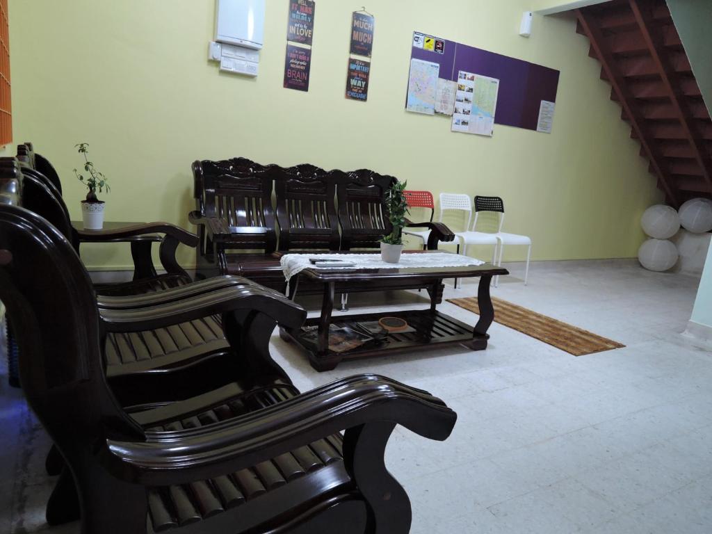 Area soggiorno di The Pillohouzzze