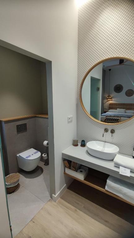 Koupelna v ubytování Casa du Soleil Hostal Boutique