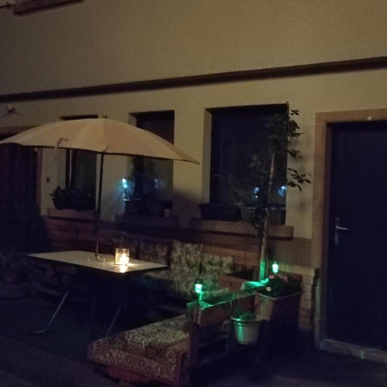 Patio nebo venkovní prostory v ubytování Les charmes de la Kirneck