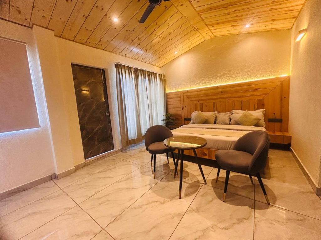 Posezení v ubytování Living On The Edge A Luxury Stay