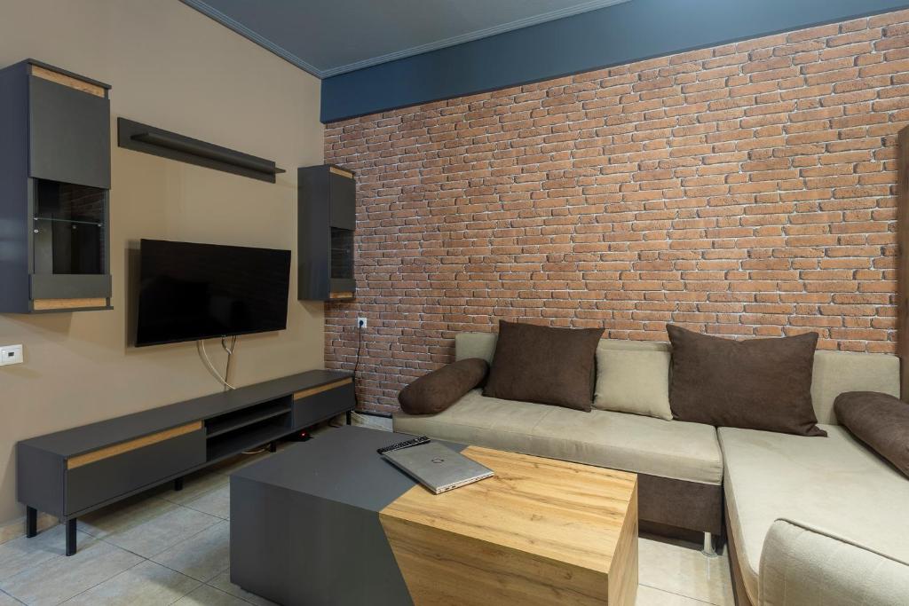 TV a/nebo společenská místnost v ubytování GpxClr-LuxHarmonyGrandSuite