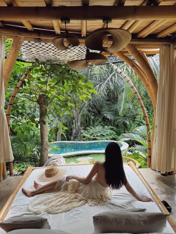 Fotografie z fotogalerie ubytování Wahem Eco Bamboo v Ubudu
