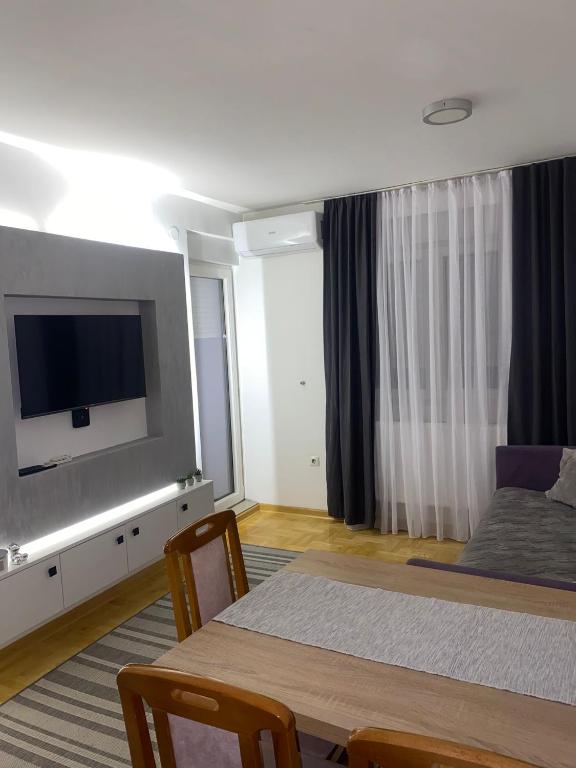 TV a/nebo společenská místnost v ubytování Apartman Filip