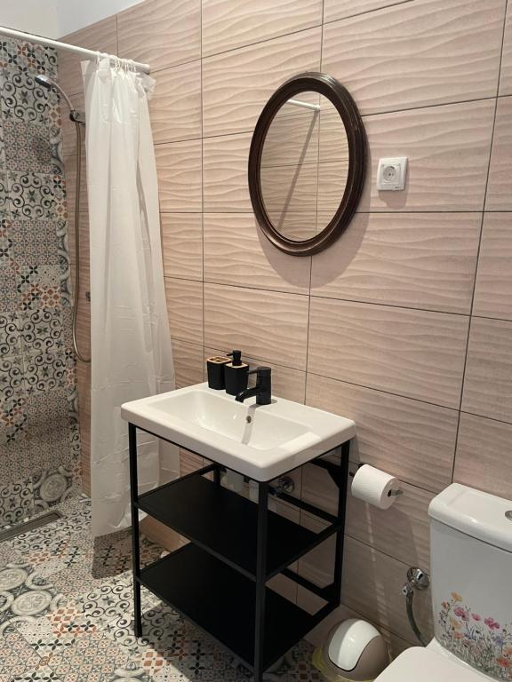 Kupatilo u objektu Ergzotic Apartments & Room