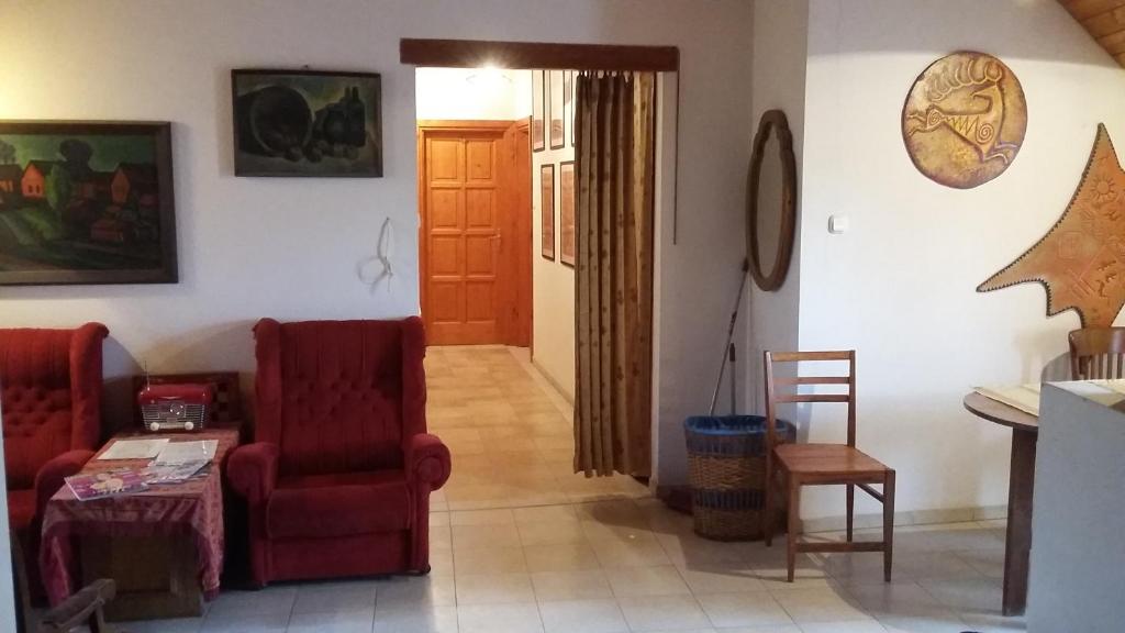 Posedenie v ubytovaní Kerámiapark Guesthaus
