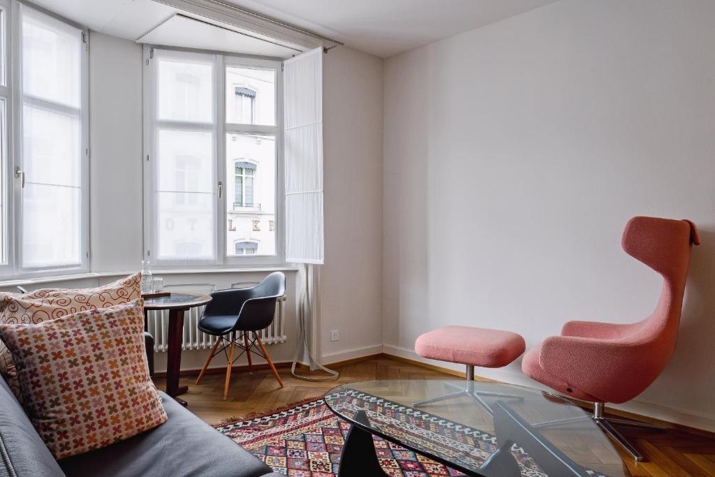 Posezení v ubytování Consum Boutique Hotel