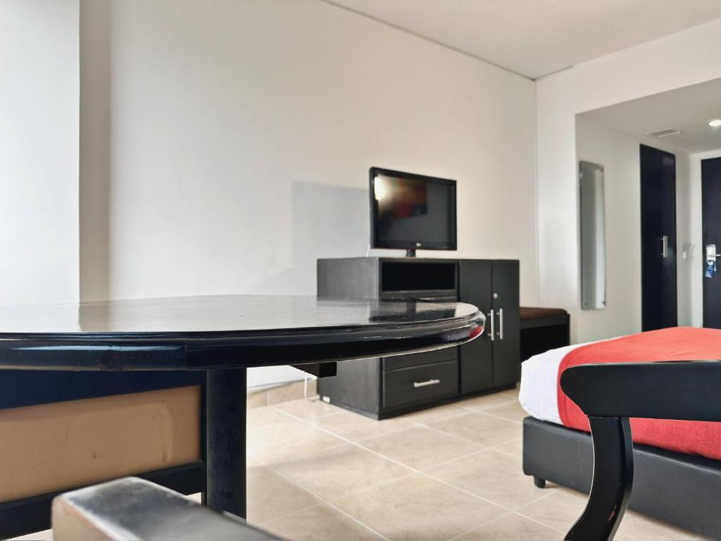 TV a/nebo společenská místnost v ubytování Hotel Tonchalá