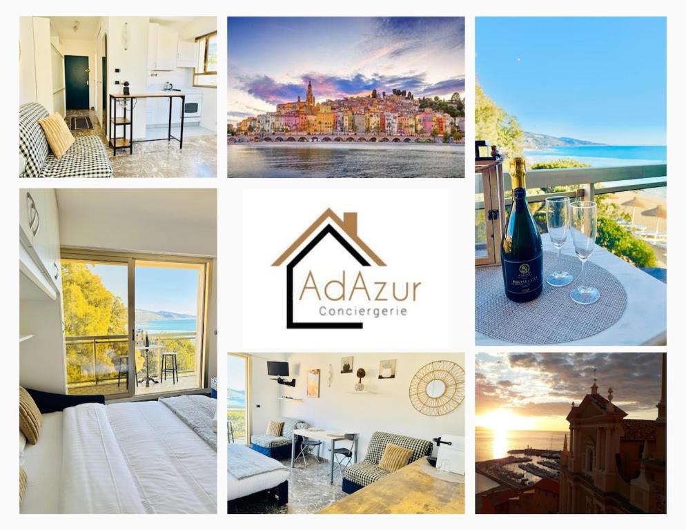 Berkeley, studio, terrasse, vue mer, parking, clim