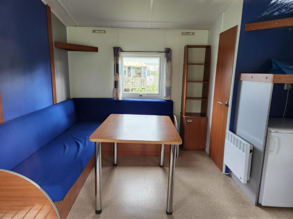 Kuchyň nebo kuchyňský kout v ubytování Mobile Home Basic - Camp Diekirch