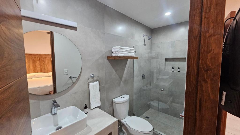Koupelna v ubytování Xoza Hotel Urban Escape