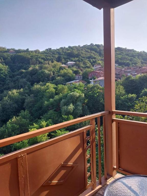Balkón nebo terasa v ubytování Sighnaghi Central