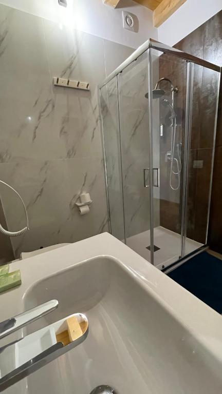 Koupelna v ubytování Casa Laguna Escape