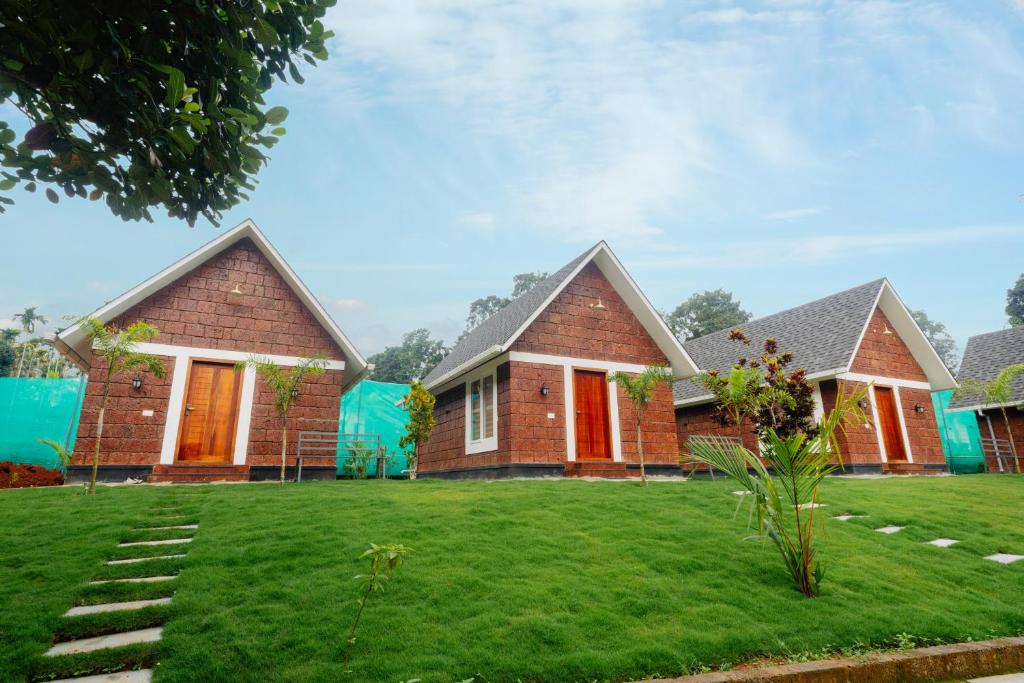 Zahrada ubytování Misty Forest Resort Wayanad