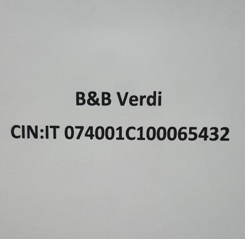 Zdjęcie z galerii obiektu B&B Verdi w mieście Brindisi
