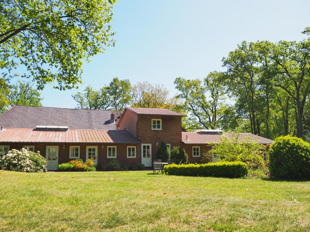 Zahrada ubytování Heidehof Carstens - Ferienwohnung Kornblume
