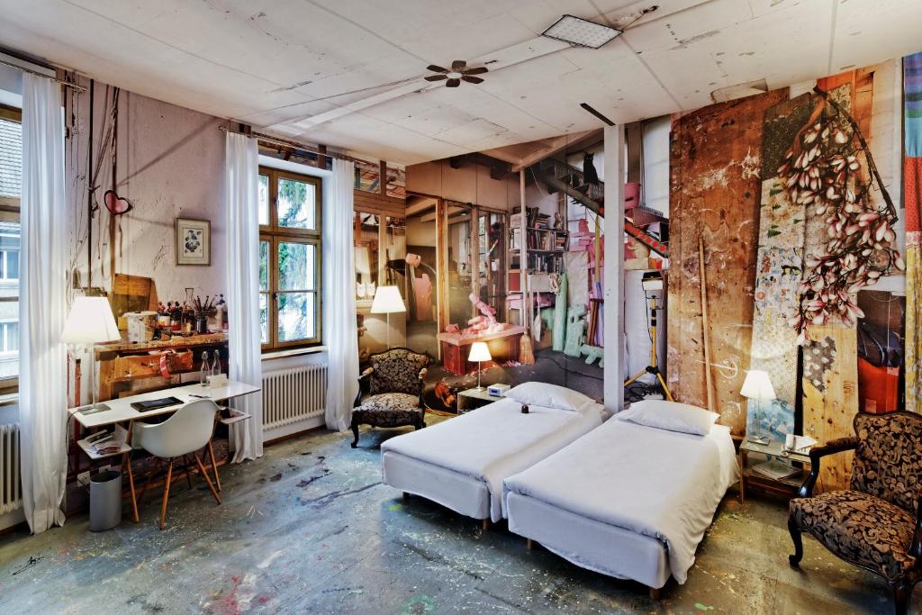 Gast - und Kulturhaus Der Teufelhof Basel - Resim 8