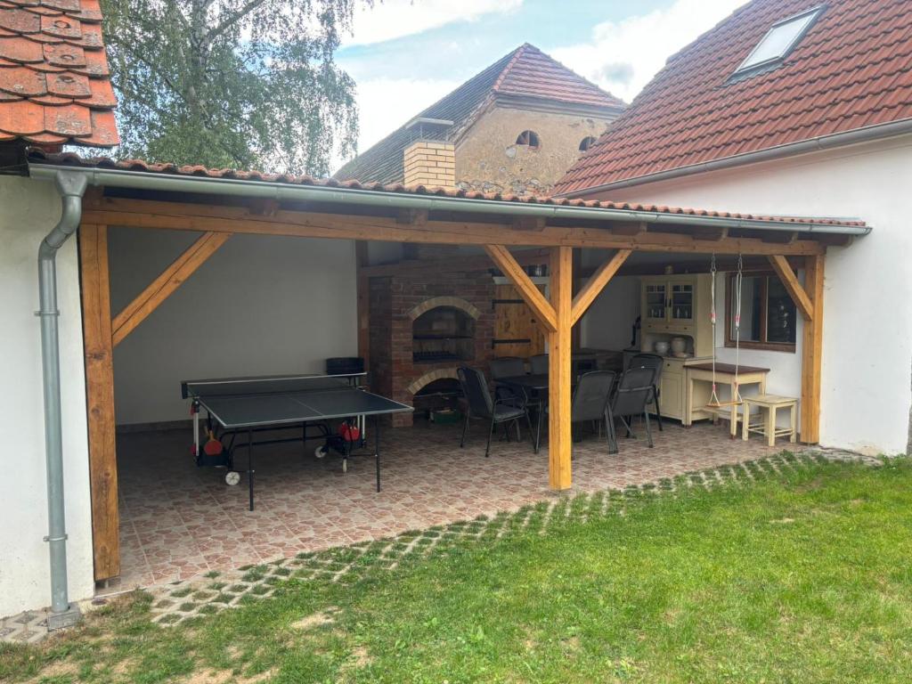 Budova, kde se apartmán nachází