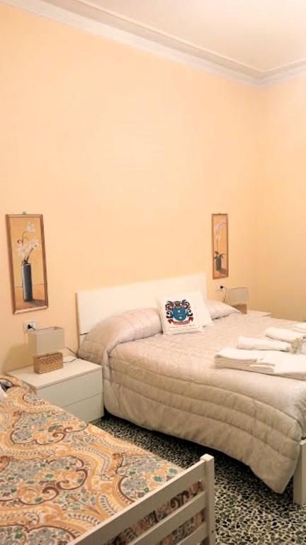 Postel nebo postele na pokoji v ubytování B&B BORGHI