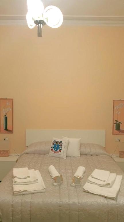 Postel nebo postele na pokoji v ubytování B&B BORGHI