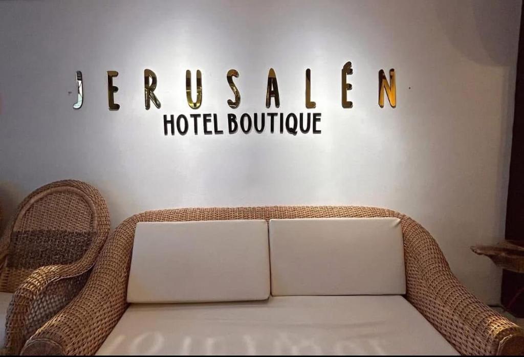 Posezení v ubytování Jerusalén Hotel Boutique