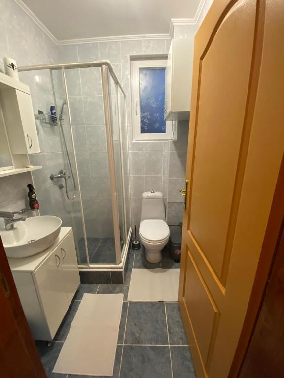 Ein Badezimmer in der Unterkunft Apartmani Krčmarica 10