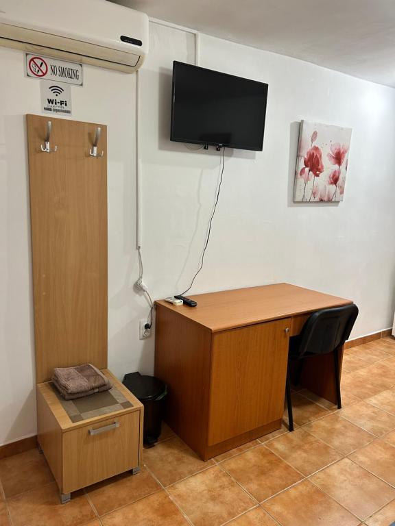 TV a/nebo společenská místnost v ubytování Apartments Jankovic