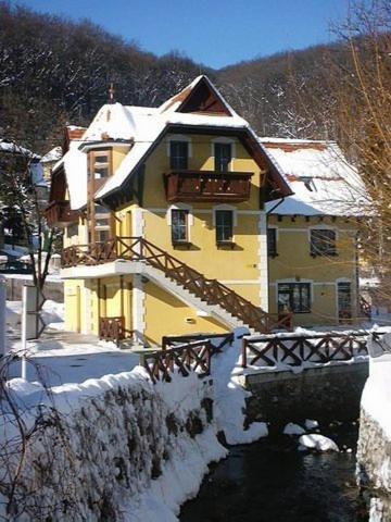 Hotel Szeleta v zimě
