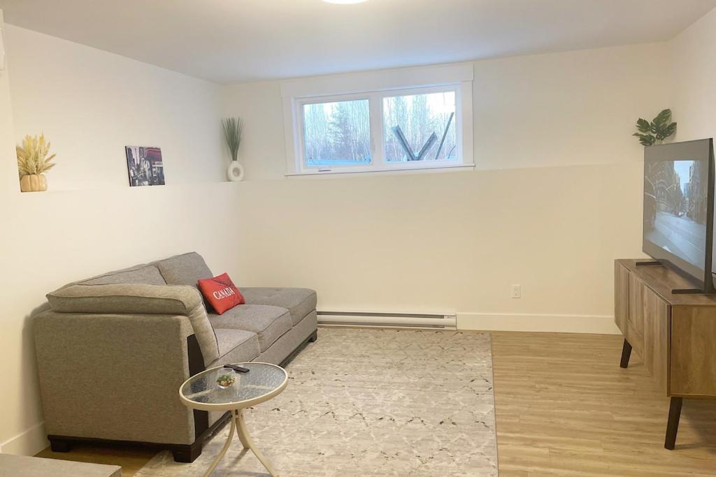 Μια τηλεόραση ή/και κέντρο ψυχαγωγίας στο Luxury Airbn