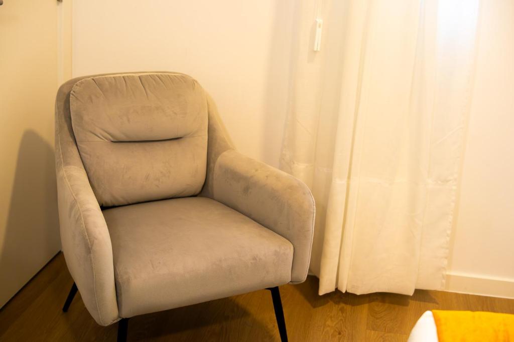 Posezení v ubytování InSide Furnas