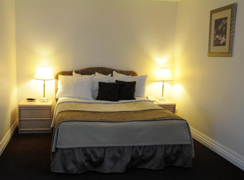 Postel nebo postele na pokoji v ubytování Airport Hotel Mara