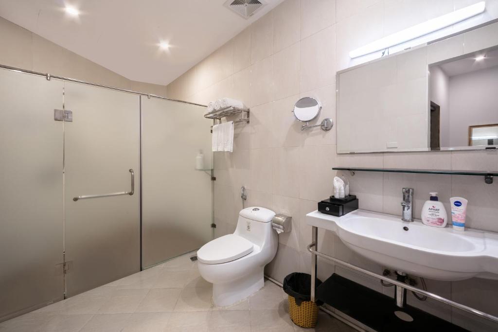 Koupelna v ubytování A25 Hotel - 15 Hàng Than