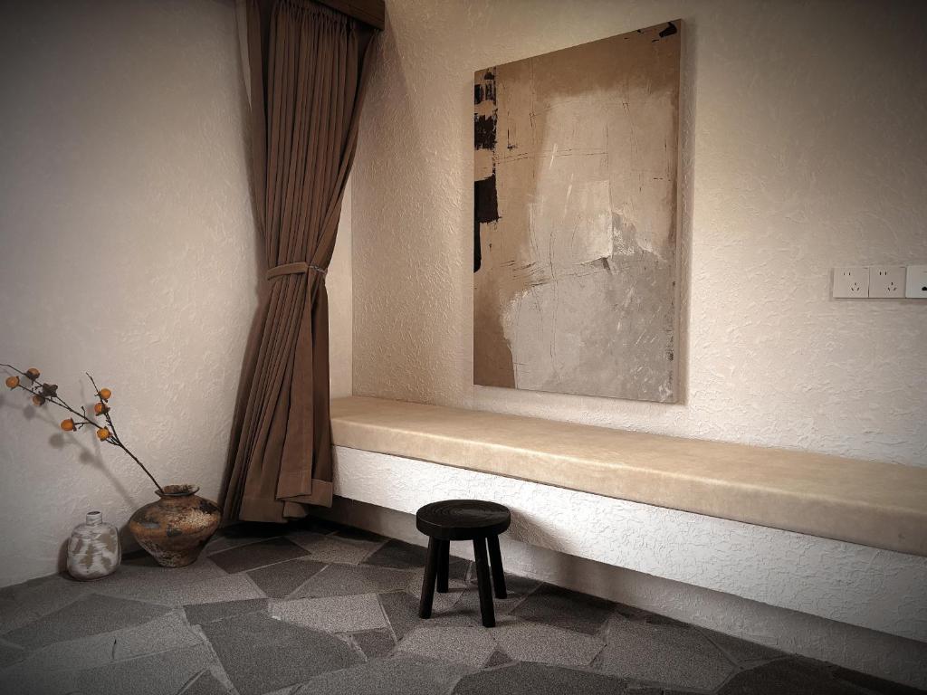 Koupelna v ubytování Resort in the valley of Zen 無名川禅意概念酒店