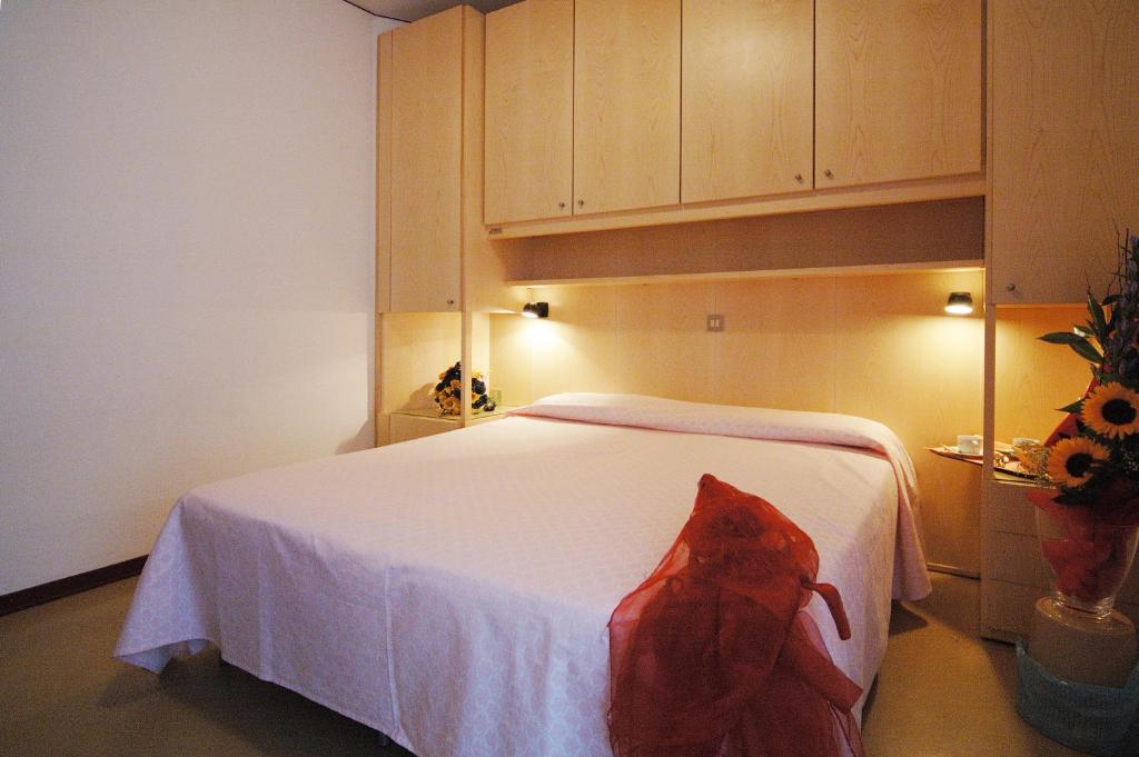 Postel nebo postele na pokoji v ubytování Hotel Stiefel
