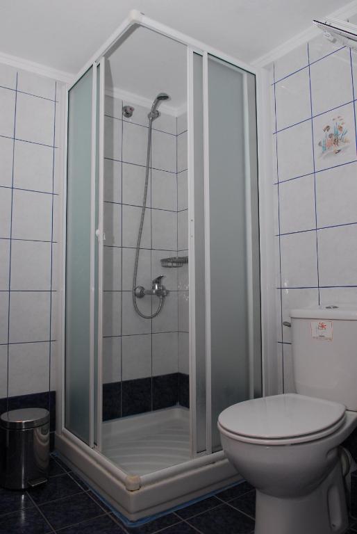 Ванная комната в Elia Apartments Sithonia