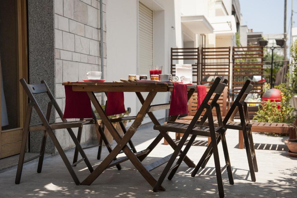 Balkón nebo terasa v ubytování Briciole di Gusto