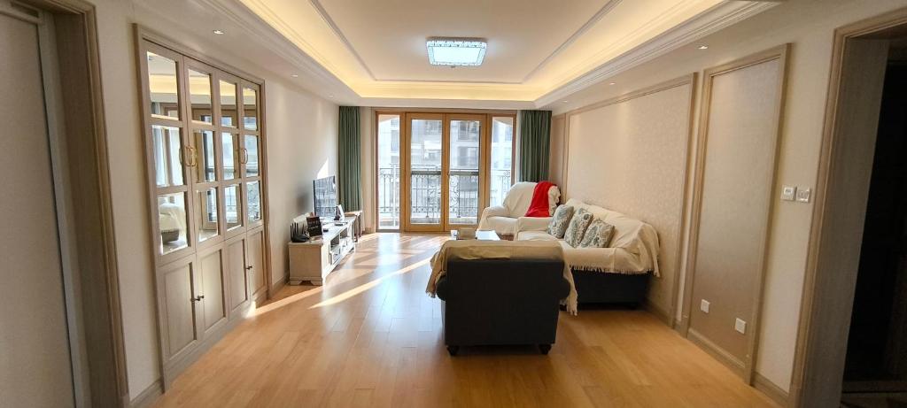 Et opholdsområde på Tidewhisper Deluxe Suite 2 -2 Bedrooms, 2 Bathrooms