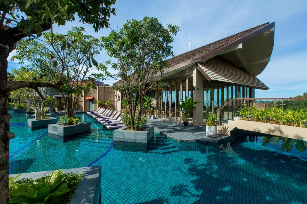 Bazén v ubytování Mandarava Resort and Spa, Karon Beach nebo v jeho okolí