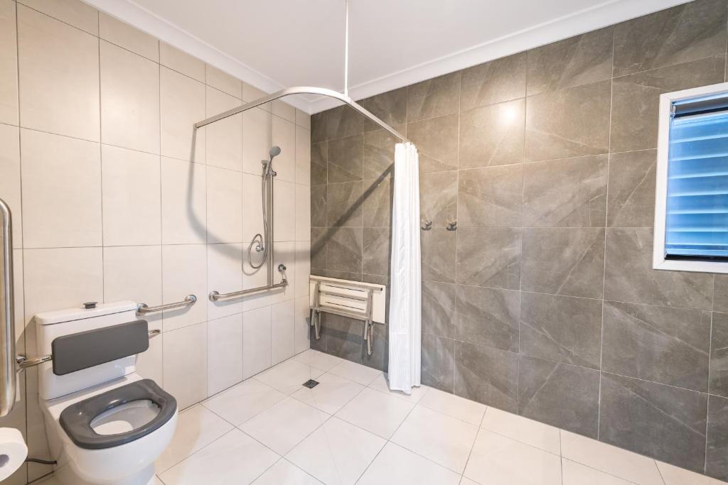 Koupelna v ubytování Athena Studio Units