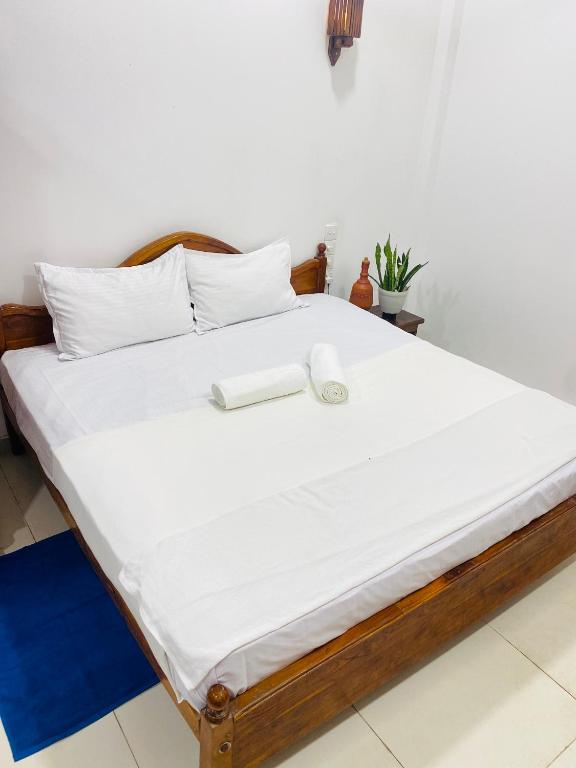 Postel nebo postele na pokoji v ubytování Anthony's Villa