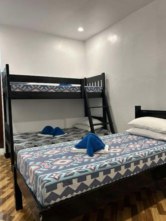 Postel nebo postele na pokoji v ubytování Seaslugs Travellers Inn